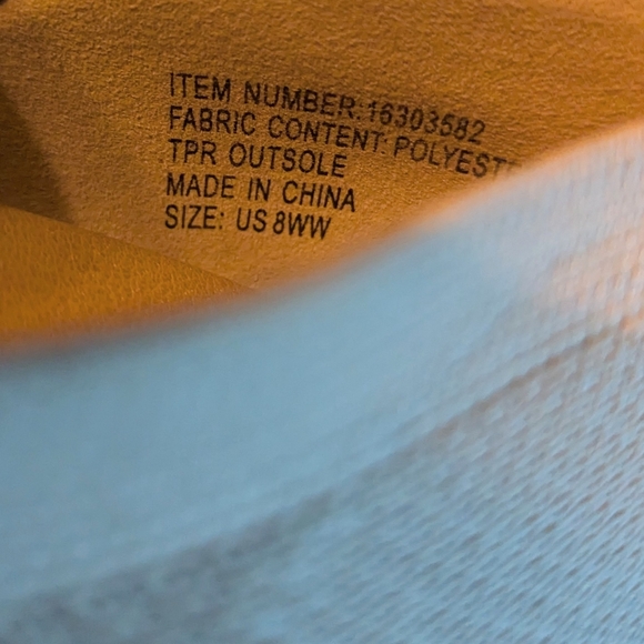 Torrid Beige Mesh Woven Loafers Slip On Flats Size 8WW Casual Weekend - Picture 12 of 12